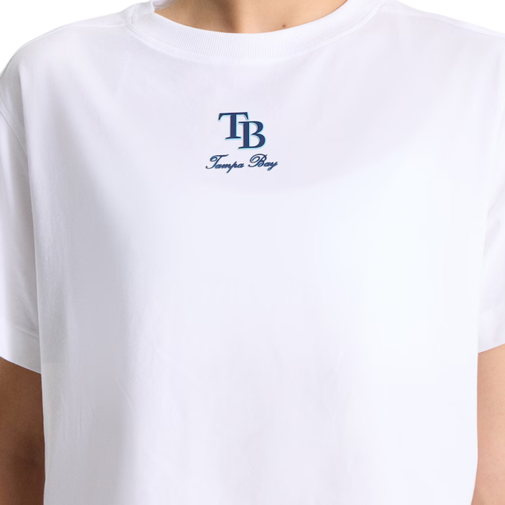 Rays Women's lululemon White TB All Yours Organic Cotton Cropped T-Shirt