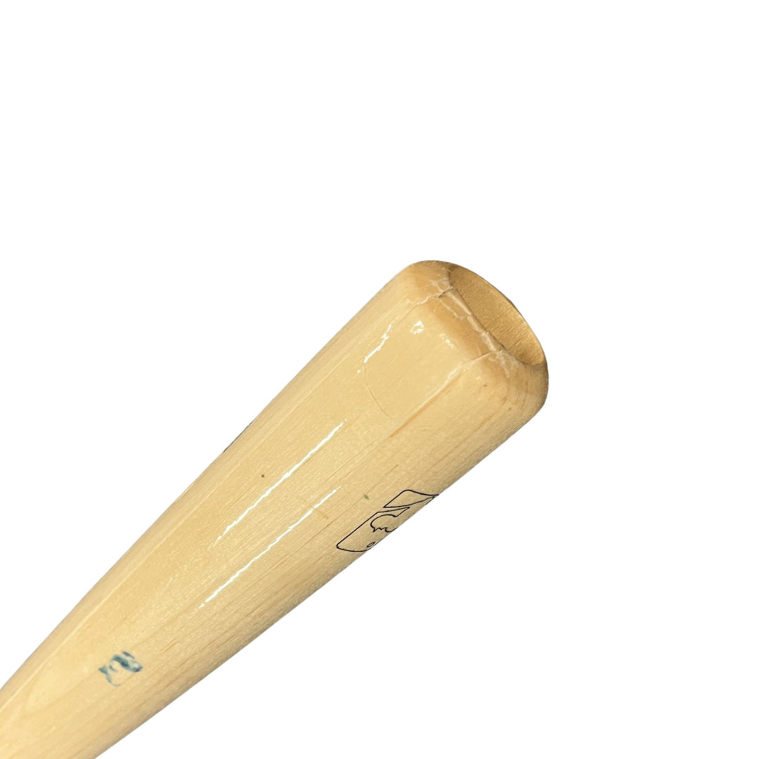 Rays Carson Williams Game Used Autographed Broken Bat