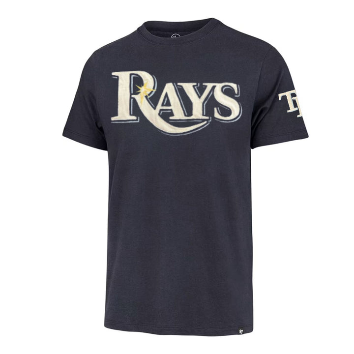 Rays '47 Brand Navy Wordmark Franklin Fieldhouse T-Shirt