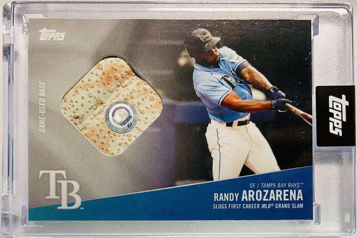 Rays Randy Arozarena Topps Baseball Relic Card