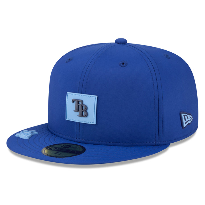 Rays New Era Royal Blue 2026 Clubhouse TB 59Fifty Fitted Hat