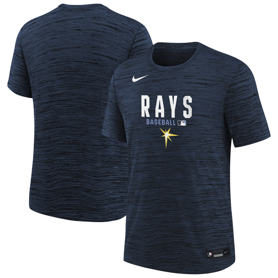 Rays Youth Nike Navy Burst Dri-Fit T-Shirt
