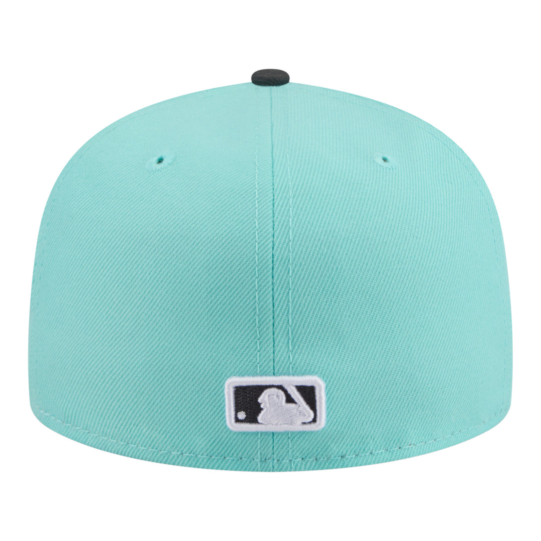 Rays New Era Mint Black TB 59Fifty Fitted Hat