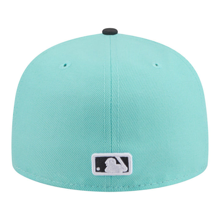 Rays New Era Mint Black TB 59Fifty Fitted Hat