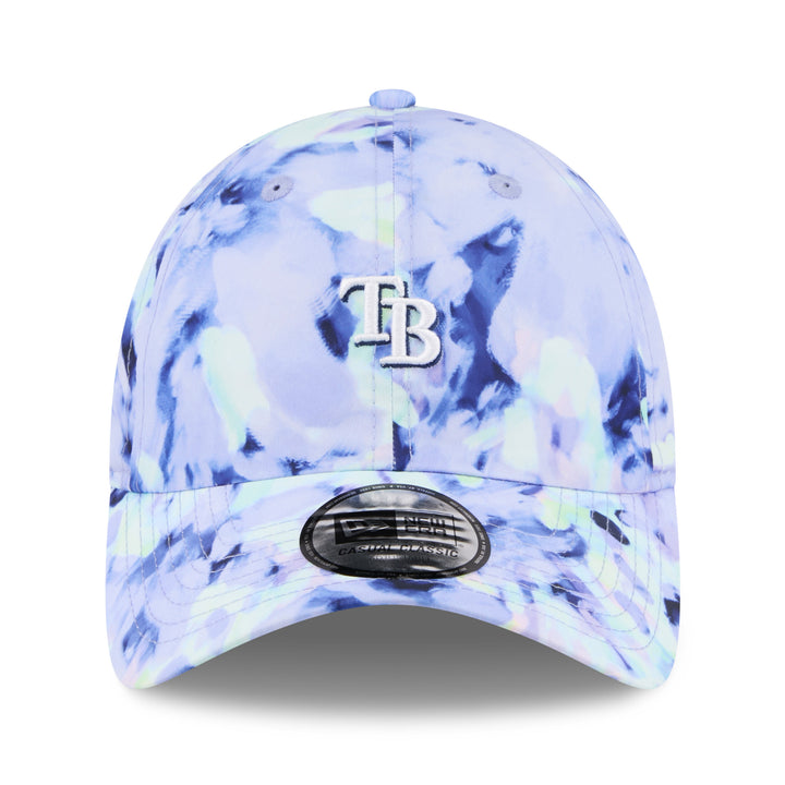 Rays New Era Purple Floral Print TB Casual Classic Adjustable Hat