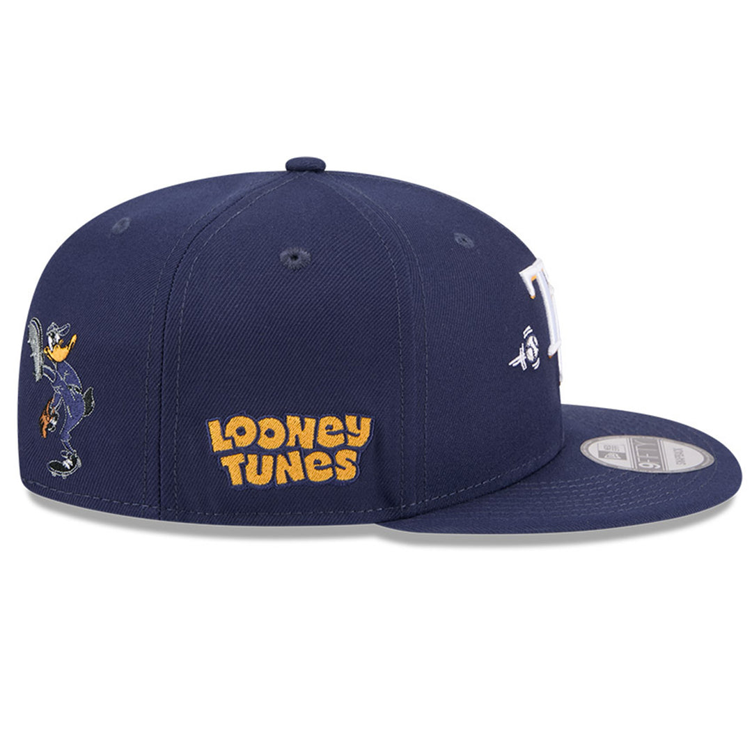 Rays New Era Navy Looney Tunes Daffy Duck 9Fifty Snapback Hat