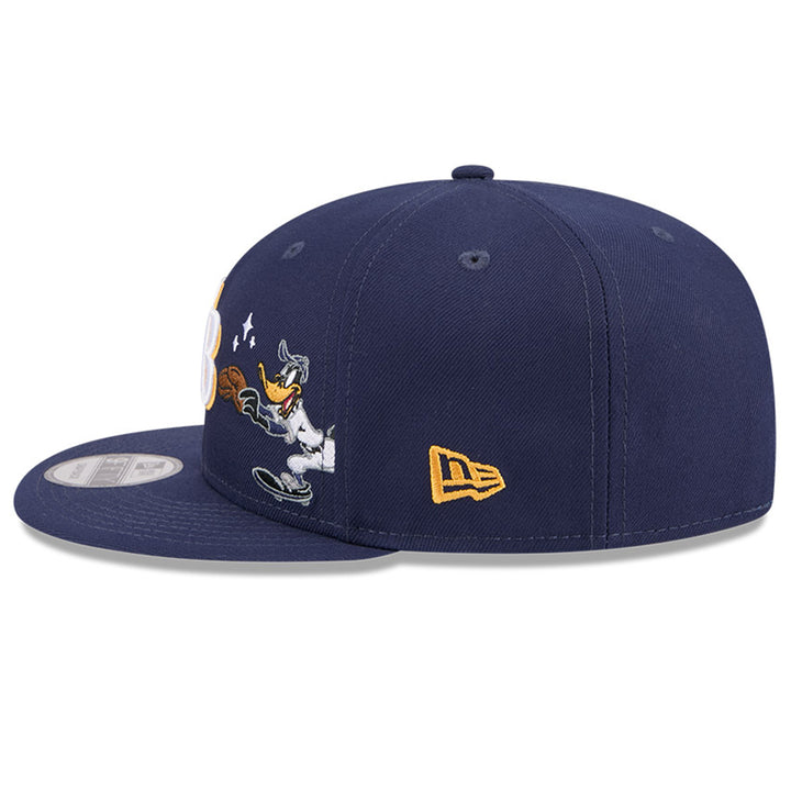 Rays New Era Navy Looney Tunes Daffy Duck 9Fifty Snapback Hat