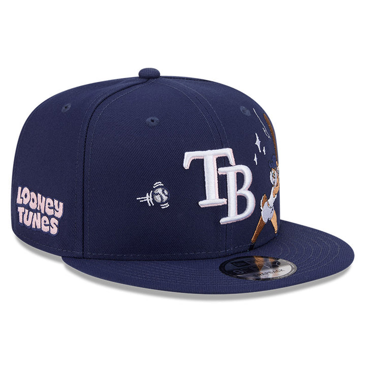 Rays New Era Navy Looney Tunes Lola Bunny 9Fifty Snapback Hat
