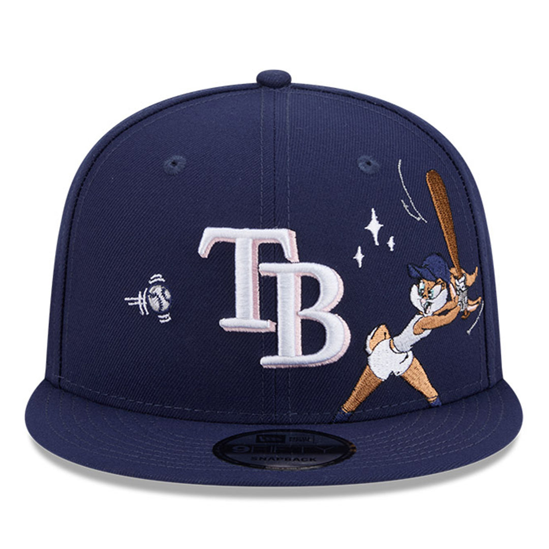 Rays New Era Navy Looney Tunes Lola Bunny 9Fifty Snapback Hat