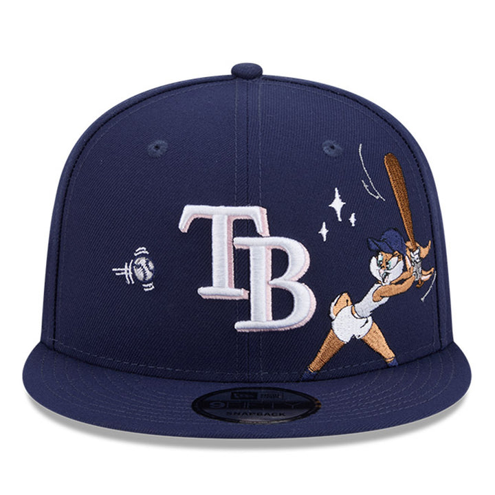 Rays New Era Navy Looney Tunes Lola Bunny 9Fifty Snapback Hat