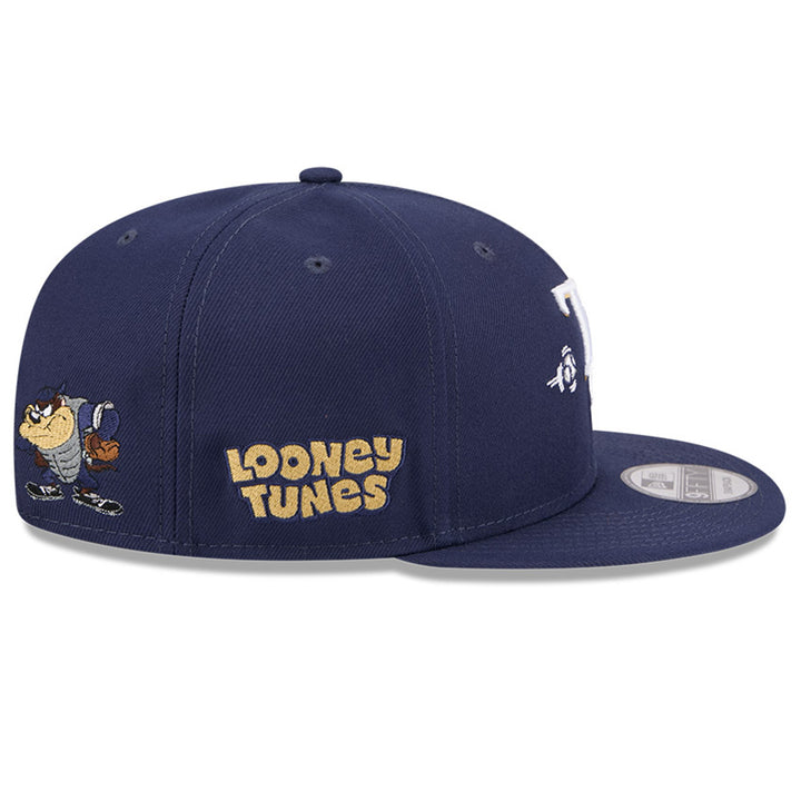 Rays New Era Navy Looney Tunes Tasmanian Devil 9Fifty Snapback Hat
