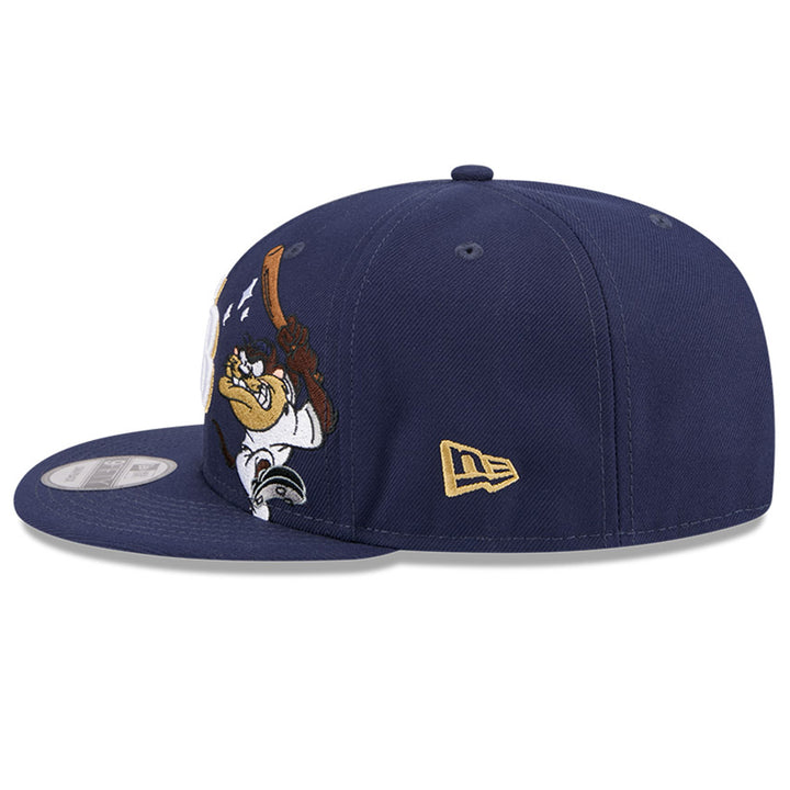 Rays New Era Navy Looney Tunes Tasmanian Devil 9Fifty Snapback Hat