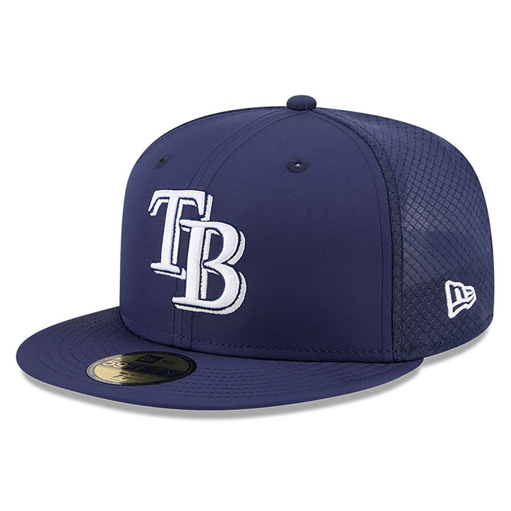 Rays New Era Navy 2026 Batting Practice On-Field 59Fifty Fitted Hat