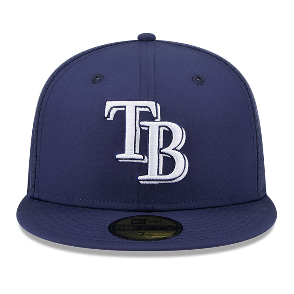 Rays New Era Navy 2026 Batting Practice On-Field 59Fifty Fitted Hat