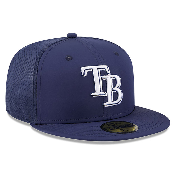 Rays New Era Navy 2026 Batting Practice On-Field 59Fifty Fitted Hat