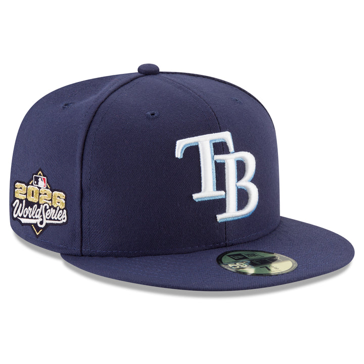 Rays New Era Navy 2026 World Series TB 59Fifty Fitted Hat