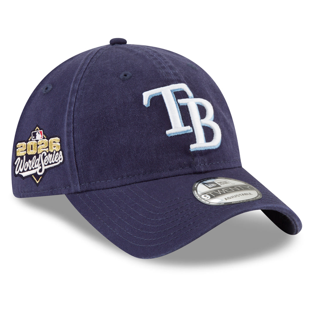 Rays New Era Navy 2026 World Series TB 9Twenty Adjustable Hat