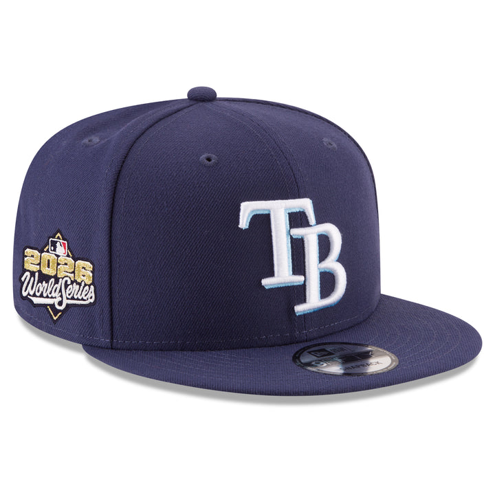 Rays New Era Navy 2026 World Series 9Fifty Snapback Hat