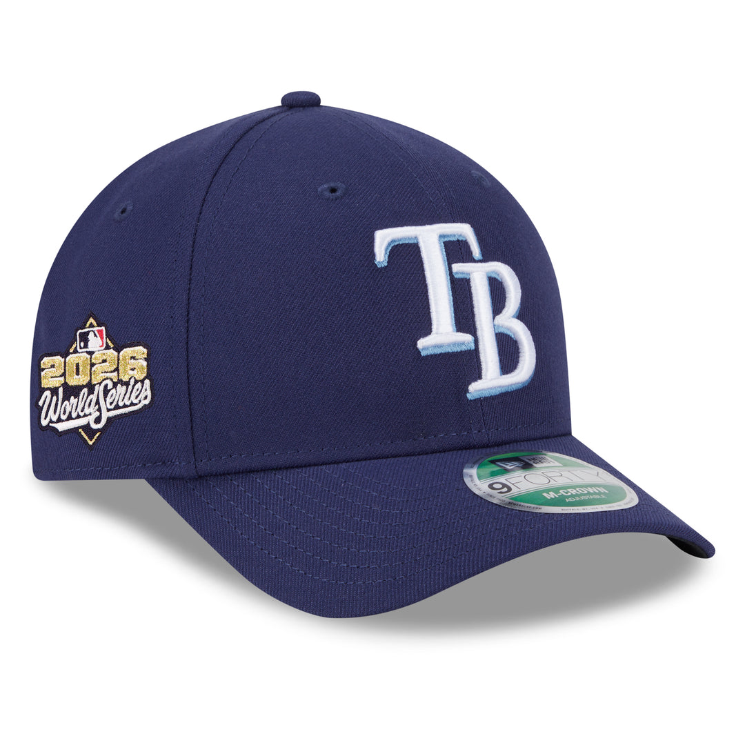 Rays New Era Navy TB 2026 World Series 9Forty Player Replica Adjustable Hat