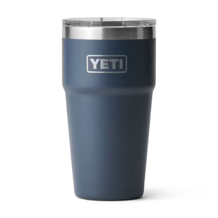 Rays YETI Rambler 20 oz Navy Stackable Cup