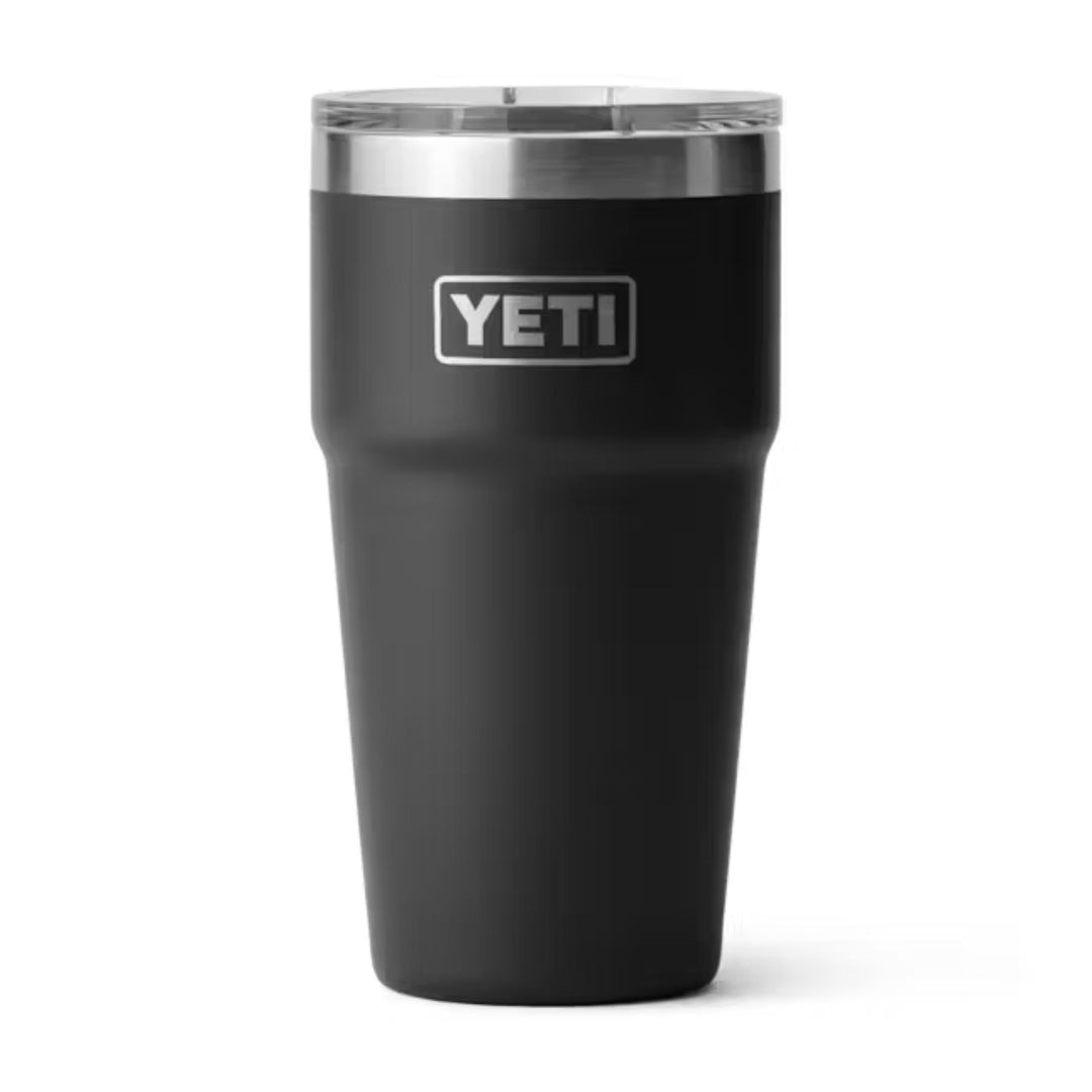 Rays YETI Rambler 20 oz Black Stackable Cup