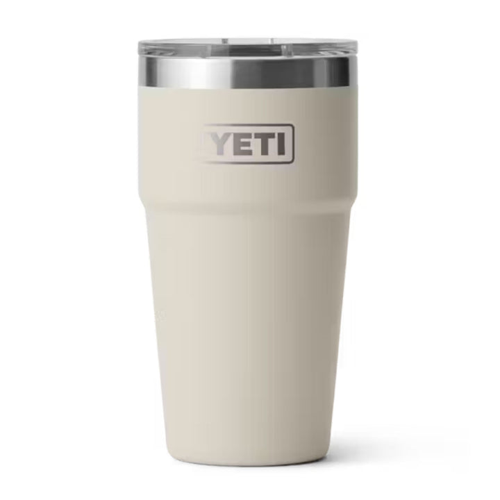 Rays YETI Rambler 20 oz Tan Stackable Cup