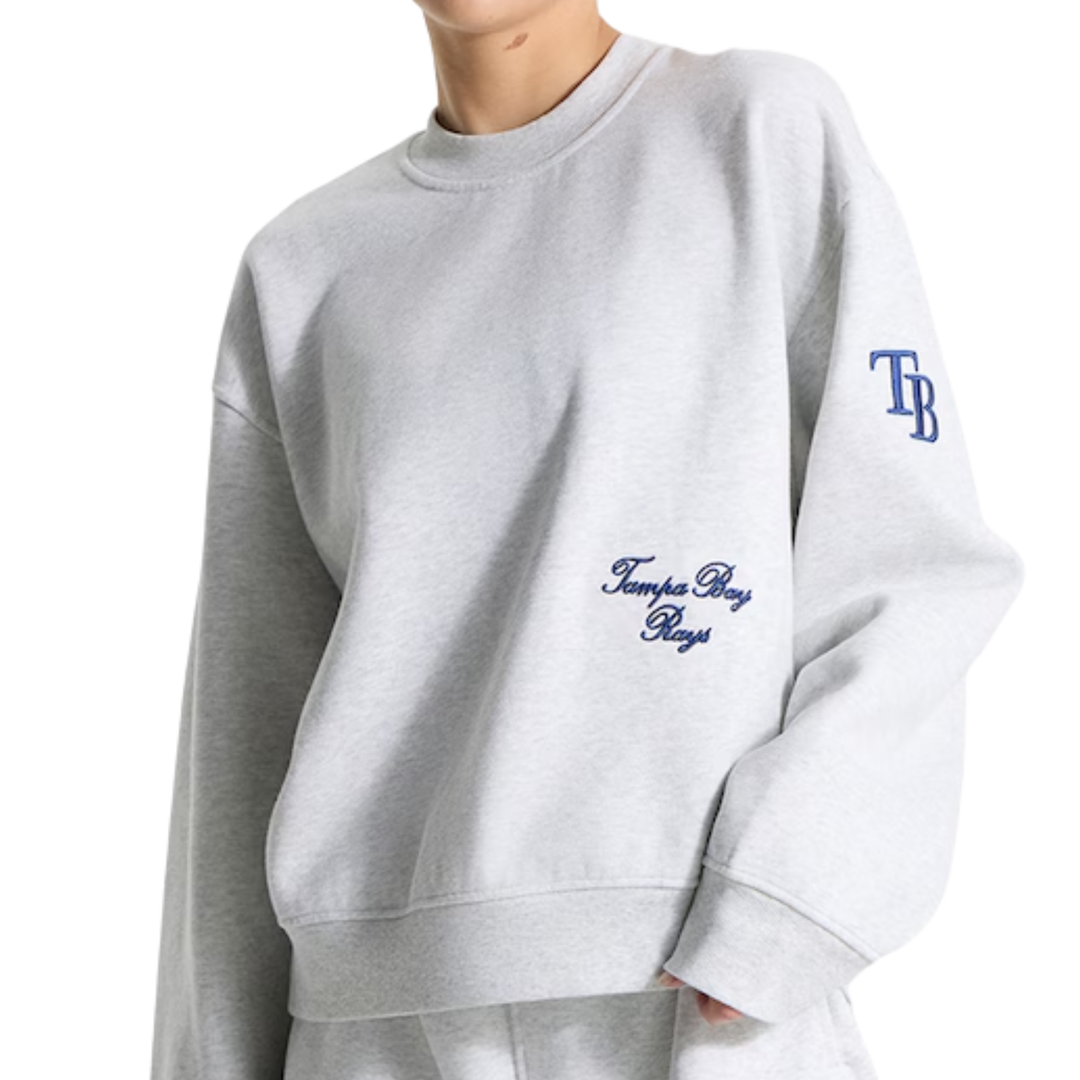 Rays Women's lululemon Grey Steady State Oversized Crew Jacket