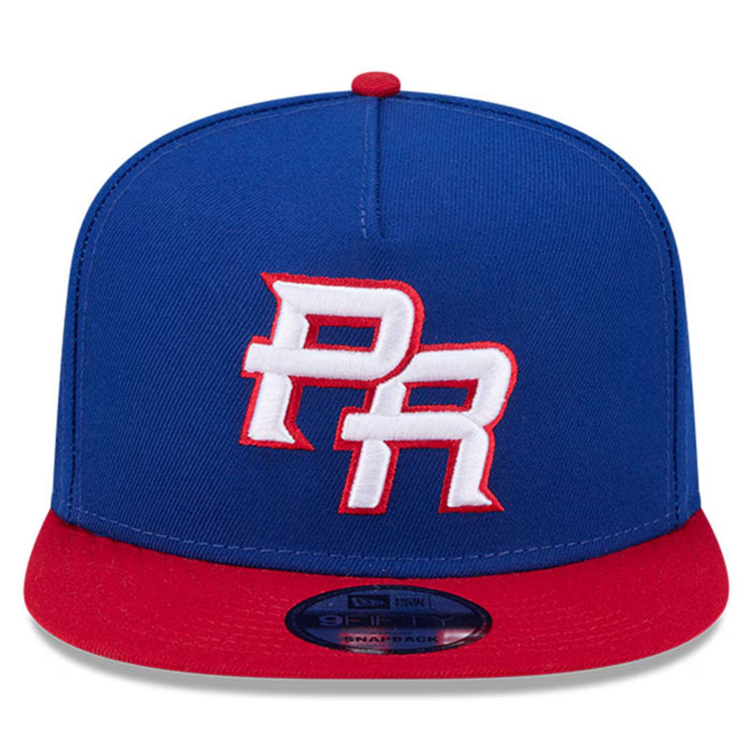 New Era World Baseball Classic 2026 Puerto Rico A-Frame 9FIFTY Adjustable Cap