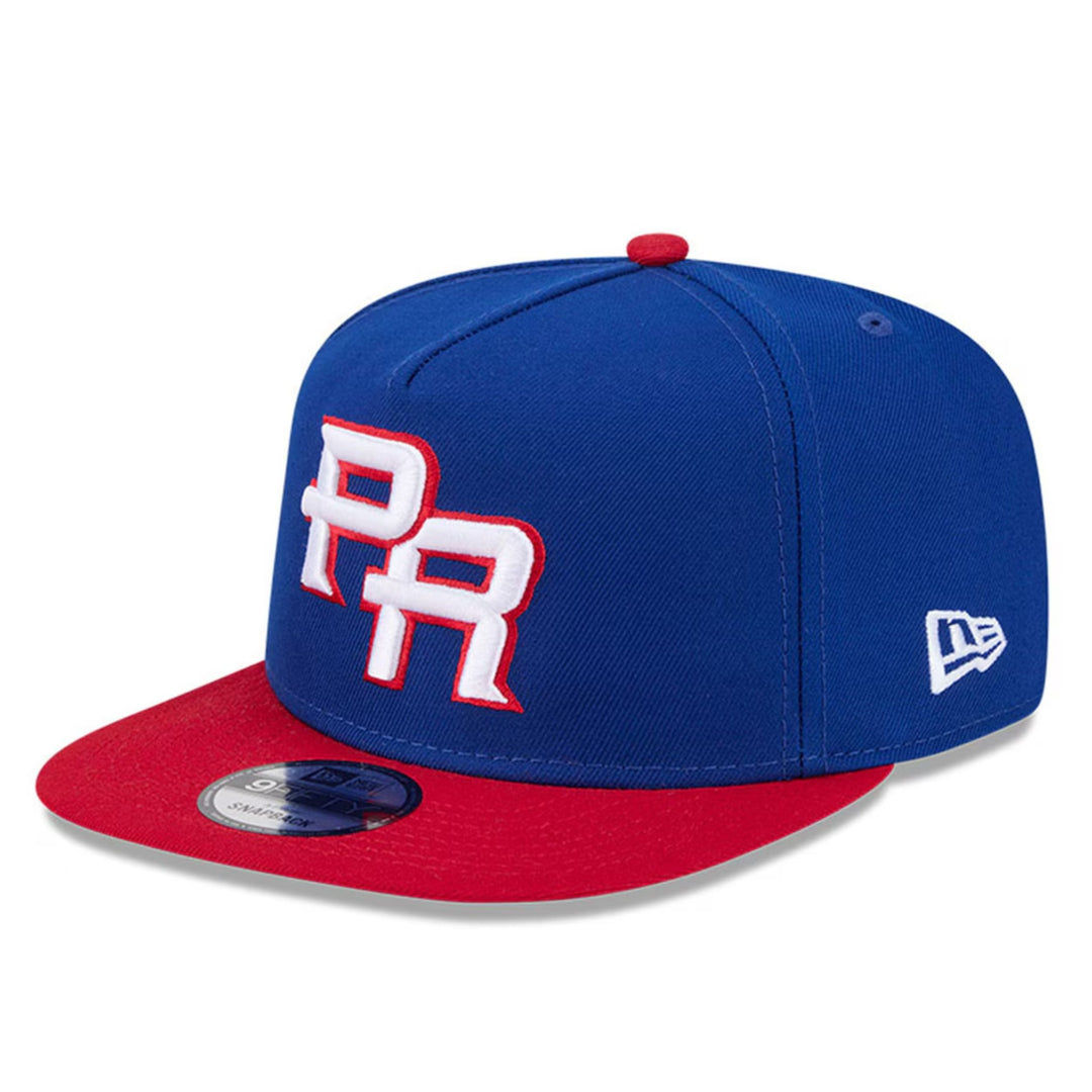 New Era World Baseball Classic 2026 Puerto Rico A-Frame 9FIFTY Adjustable Cap