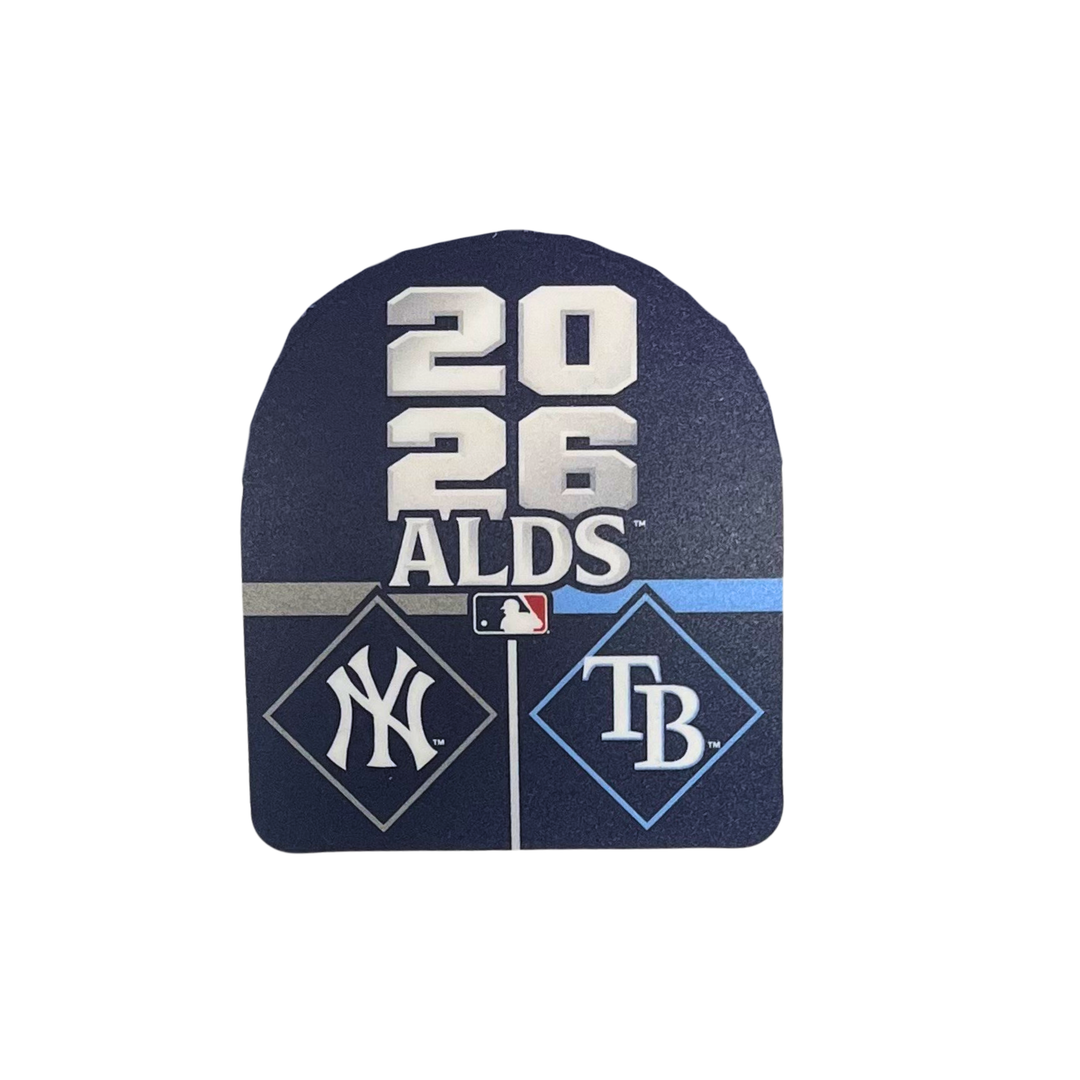 Rays WinCraft ALDS Matchup 2026 Decal
