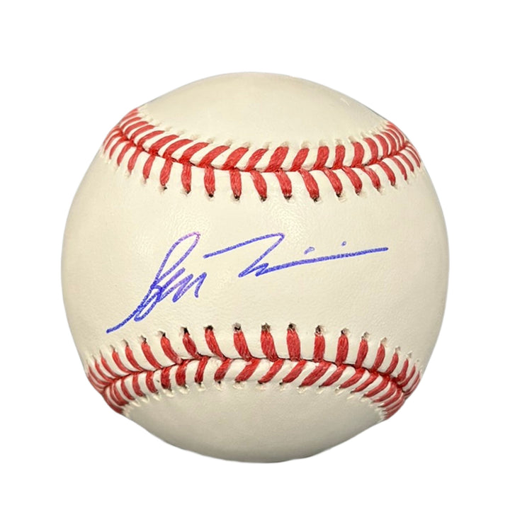 Rays Ben Williamson Autographed City Connect Official MLB Baseball