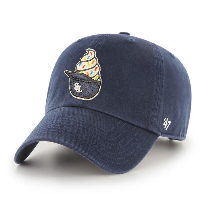 Rays '47 Brand Navy Ice Cream Sundae Helmet Clean Up Adjustable Hat