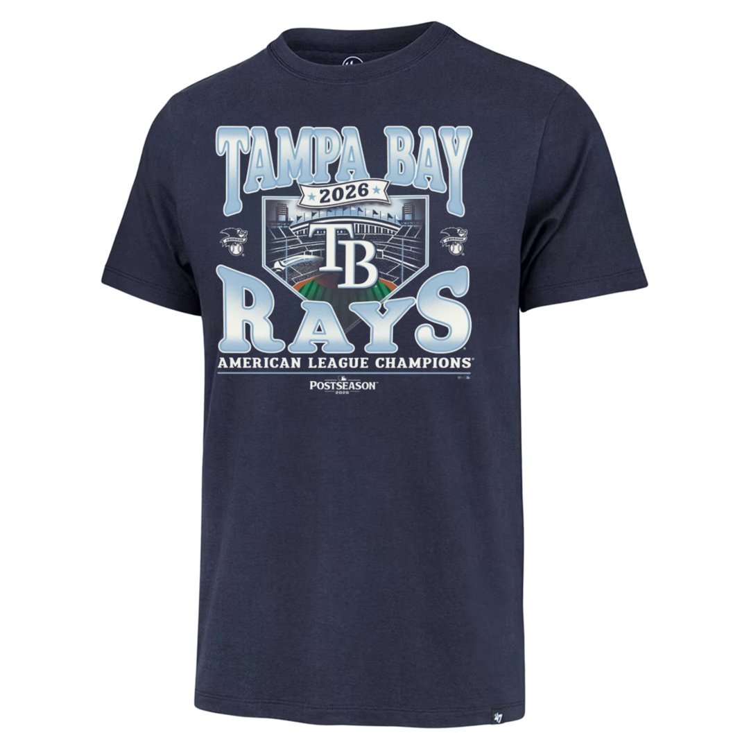 Rays '47 Brand Navy 2026 American League Champions T-Shirt