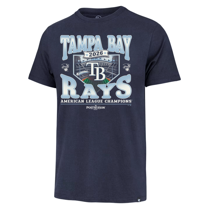 Rays '47 Brand Navy 2026 American League Champions T-Shirt