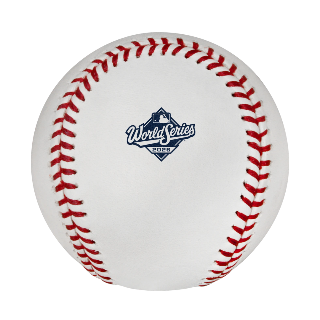 Rays White Rawlings MLB 2026 World Series Commemorative Baseball
