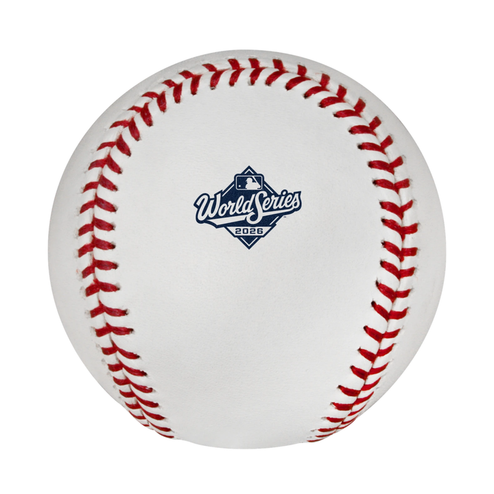 Rays White Rawlings MLB 2026 World Series Commemorative Baseball