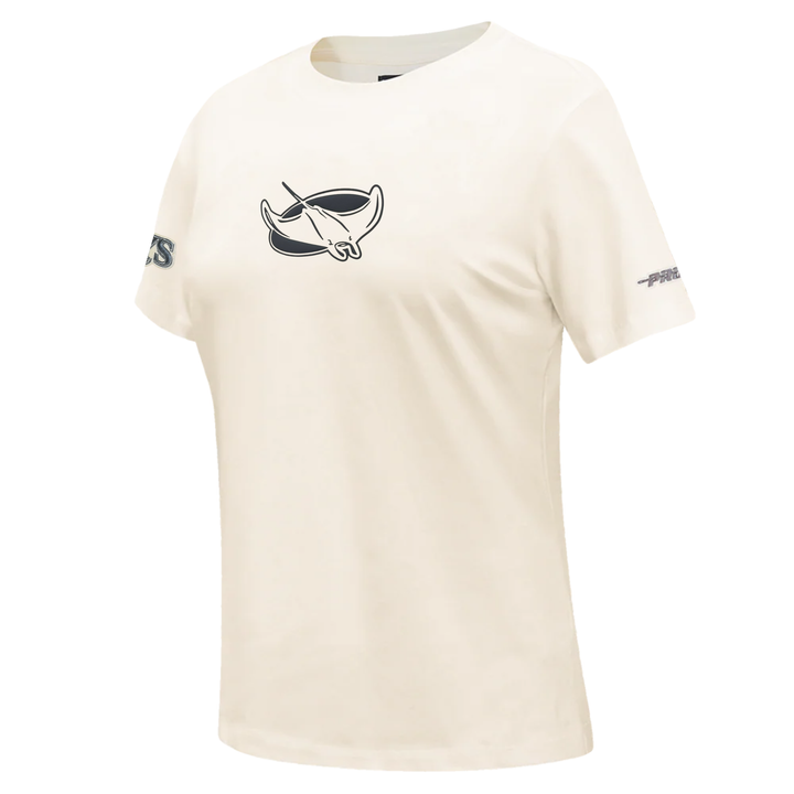 Rays Women's Pro Standard Cream Alt Street Team T-Shirt
