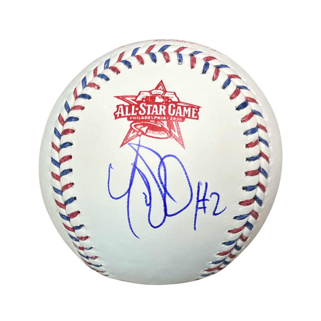 Rays Yandy Díaz 2026 All Star Game Autographed Official MLB Baseball
