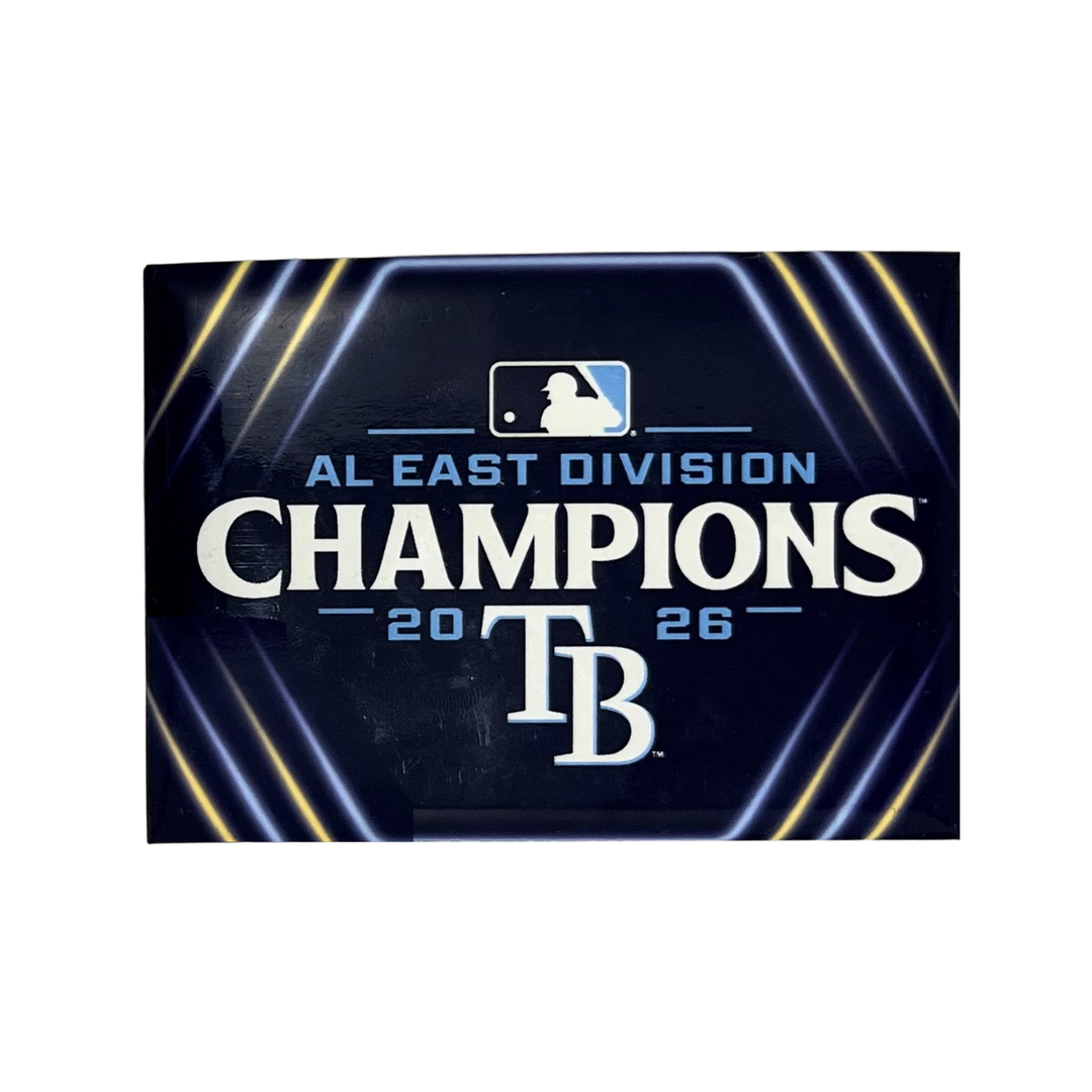 Rays WinCraft AL East Champs 2026 Magnet