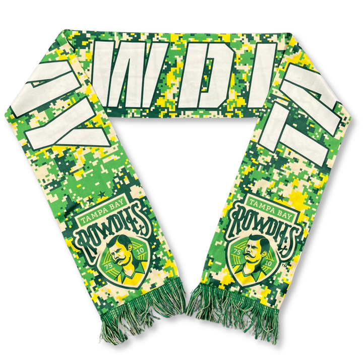 Rowdies Military Appreciation Camo Scarf