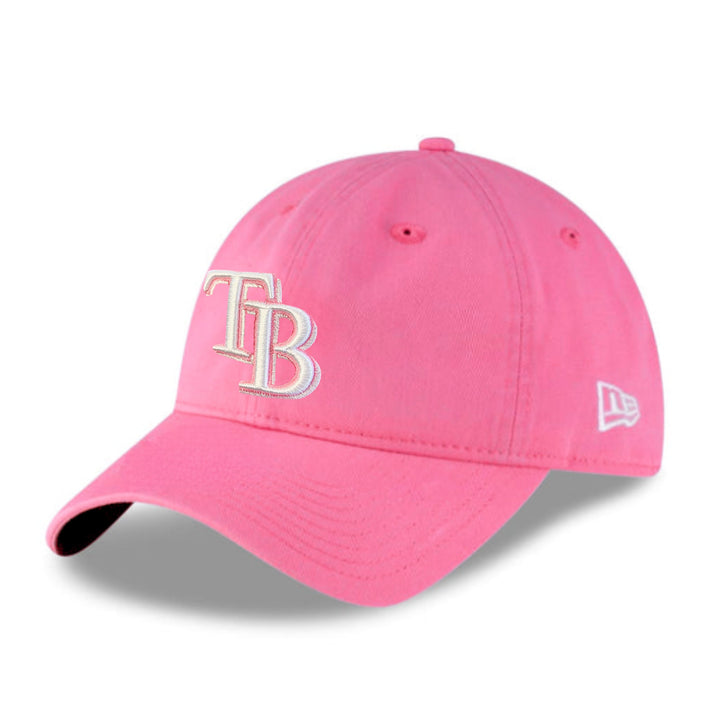 Rays New Era Pink TB Casual Classic Adjustable Hat