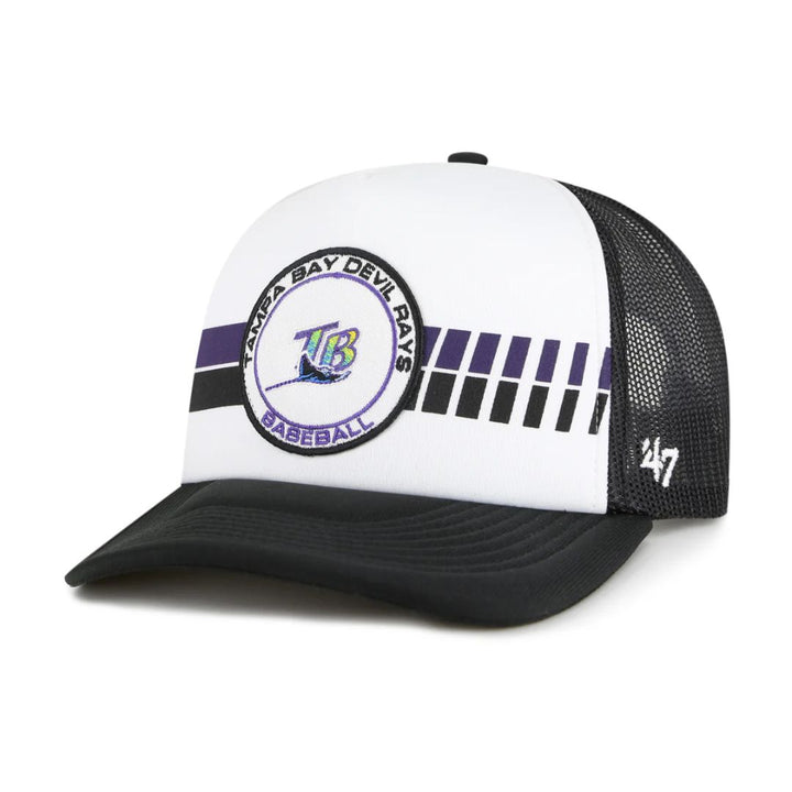 Rays '47 Devil Rays Wax Pack Express Trucker Snapback Hat