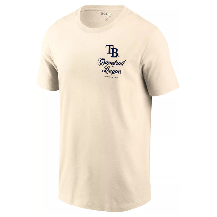 Rays Sportiqe Tan Grapefruit League Spring Training Palm Tree T-Shirt