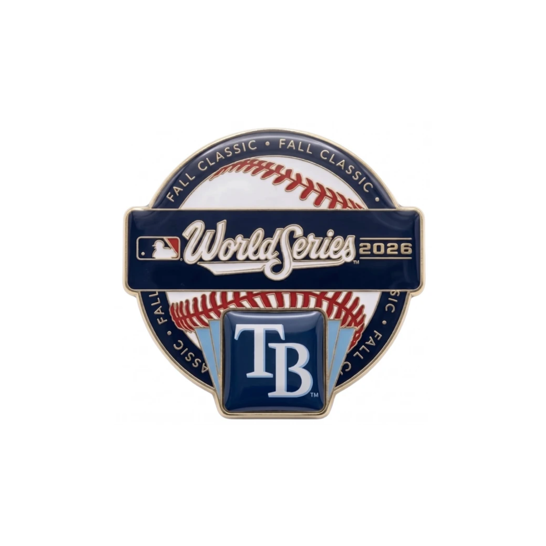 Rays World Series TB Baseball 2026 Lapel Pin