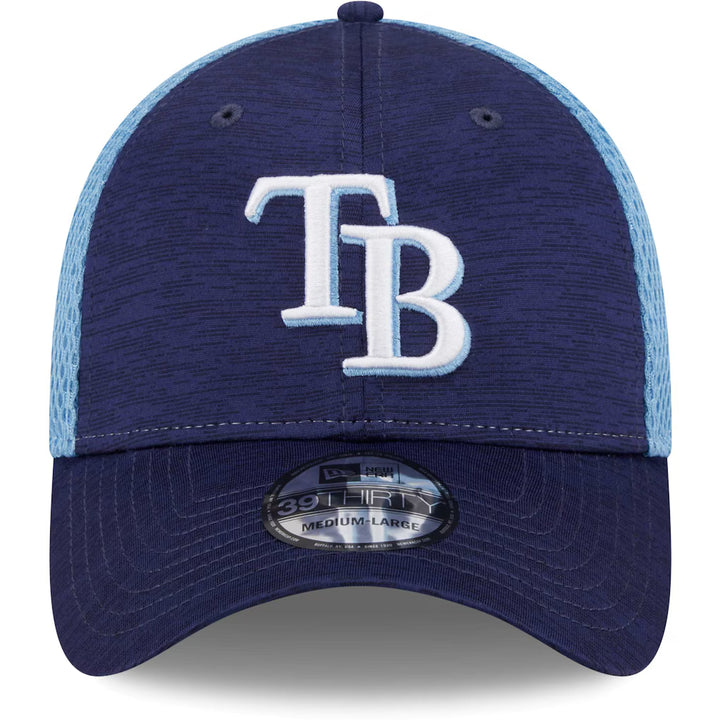 Rays New Era Navy Light Blue Neo TB Mesh 39Thirty Hat