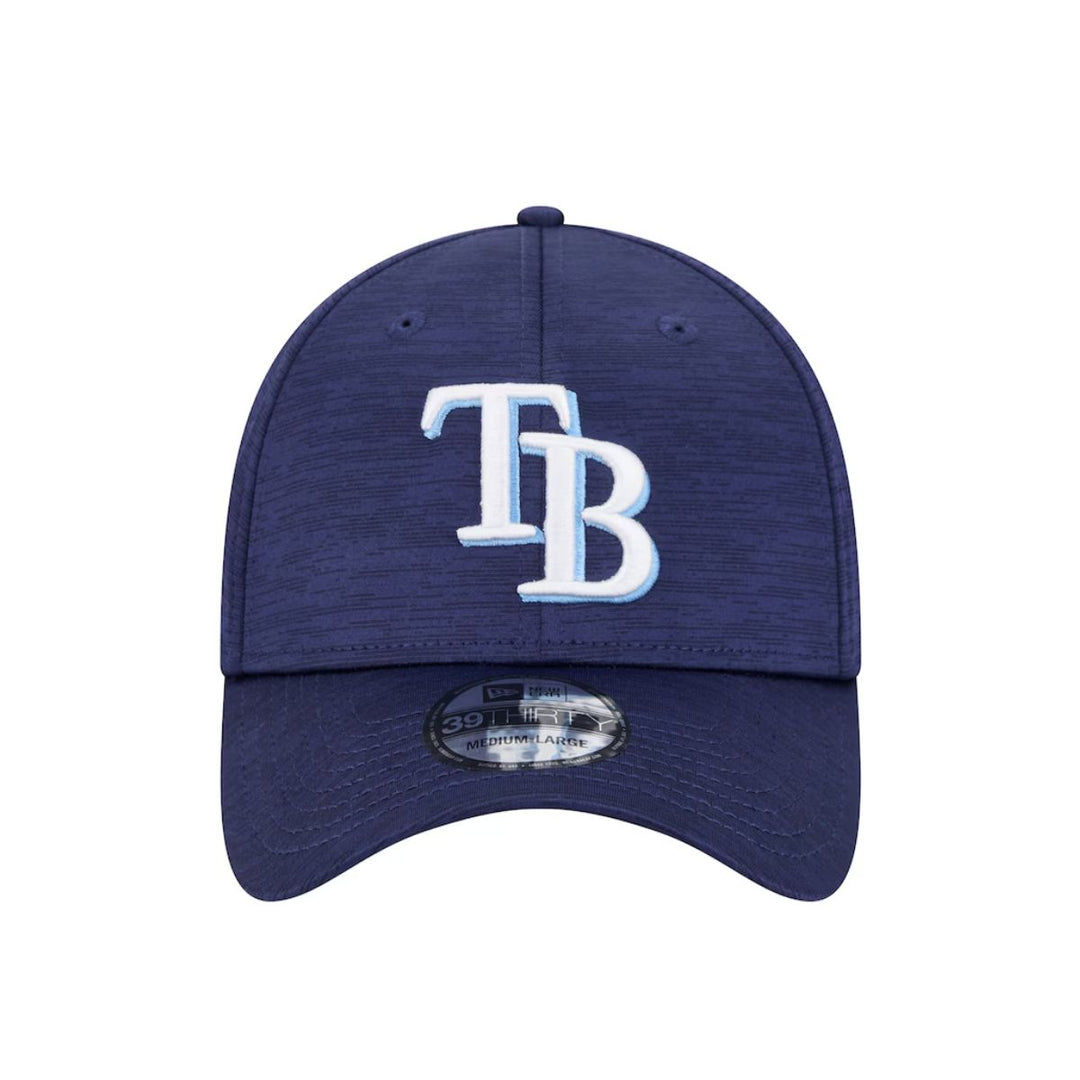 Rays New Era Navy TB Tech 39Thirty Flex Fit Hat