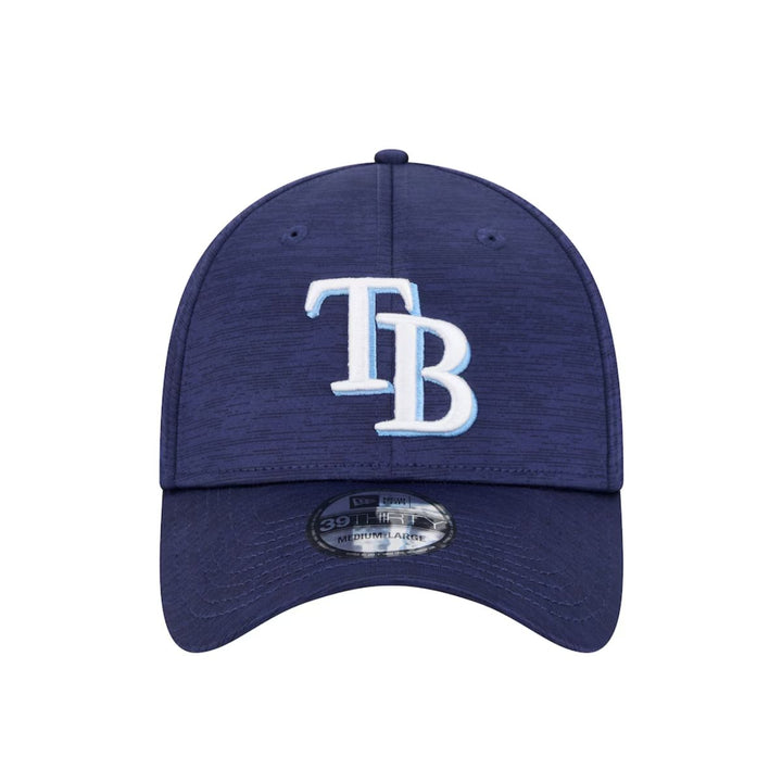 Rays New Era Navy TB Tech 39Thirty Flex Fit Hat