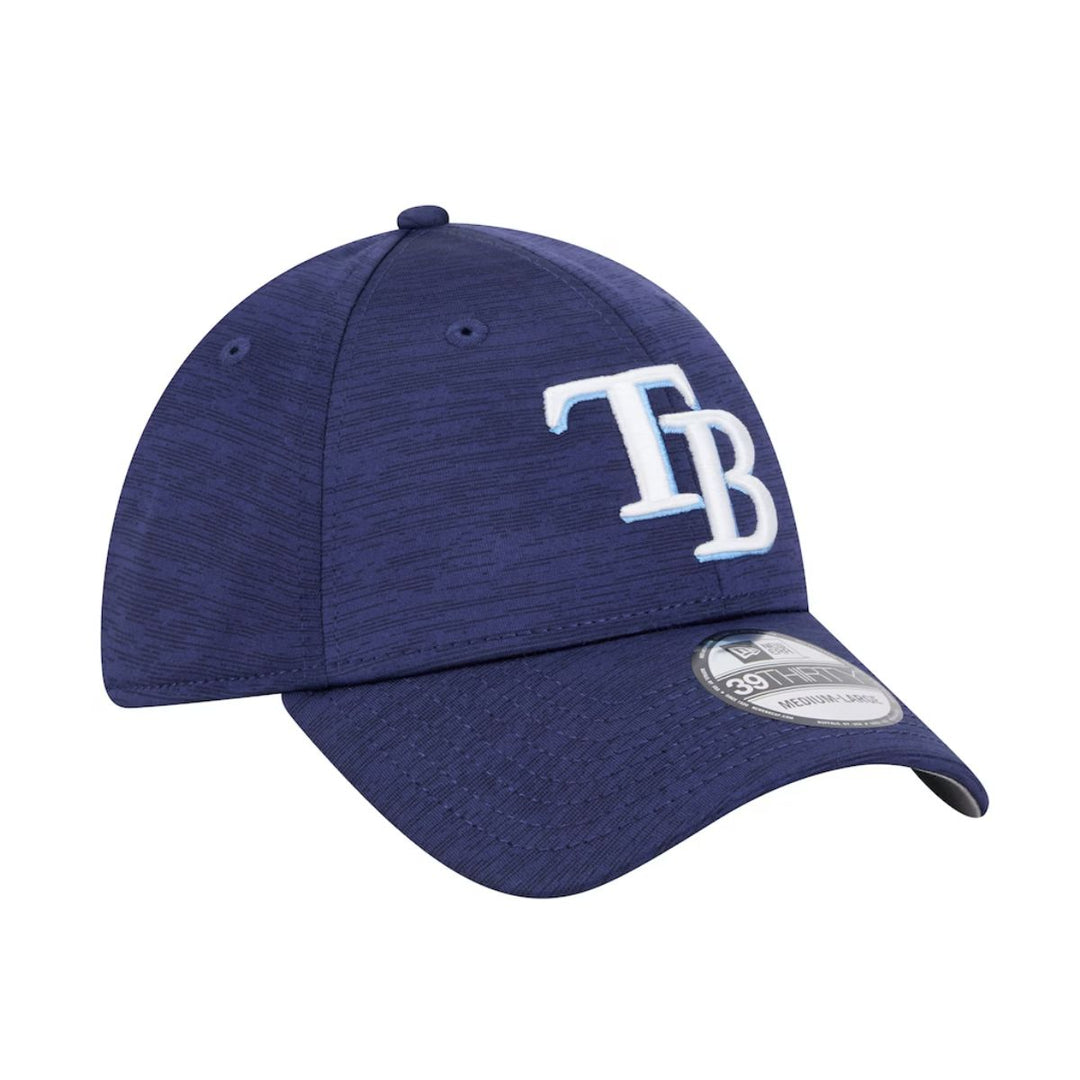 Rays New Era Navy TB Tech 39Thirty Flex Fit Hat