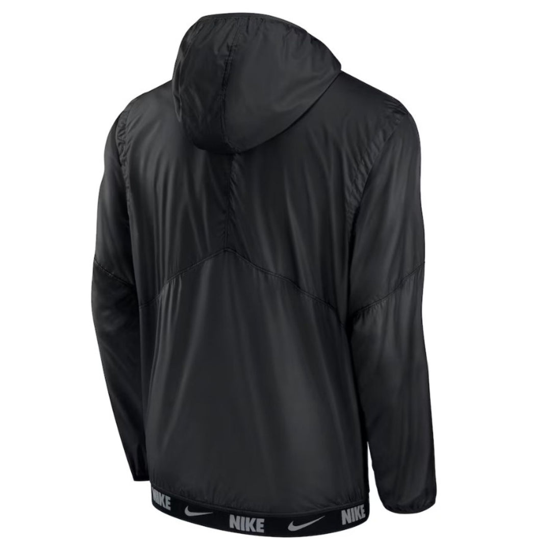 Rays Men's Nike Black Night Game TB Windbreaker Hoodie
