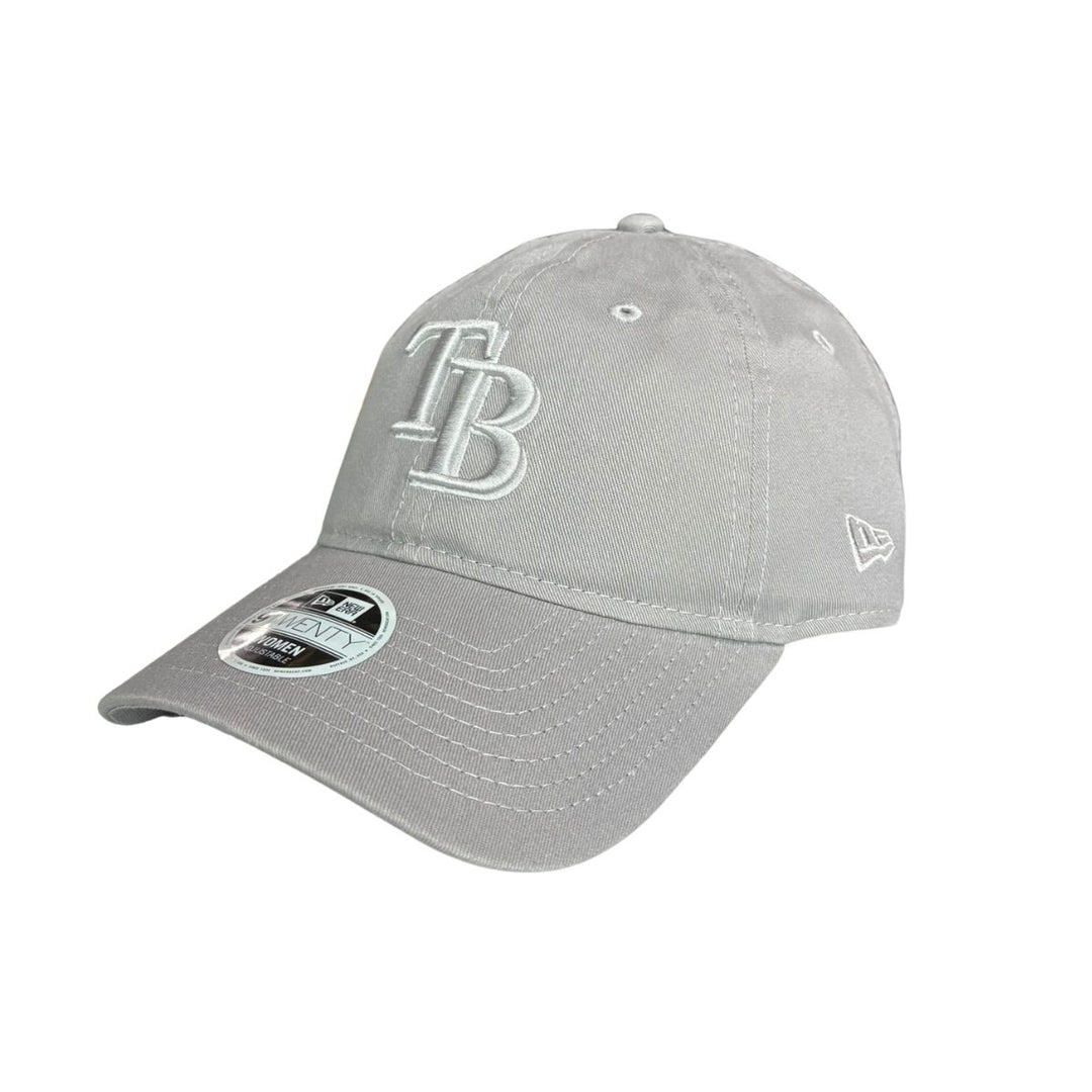 Rays Women New Era Grey Color Pack 9Twenty Adjustable Hat